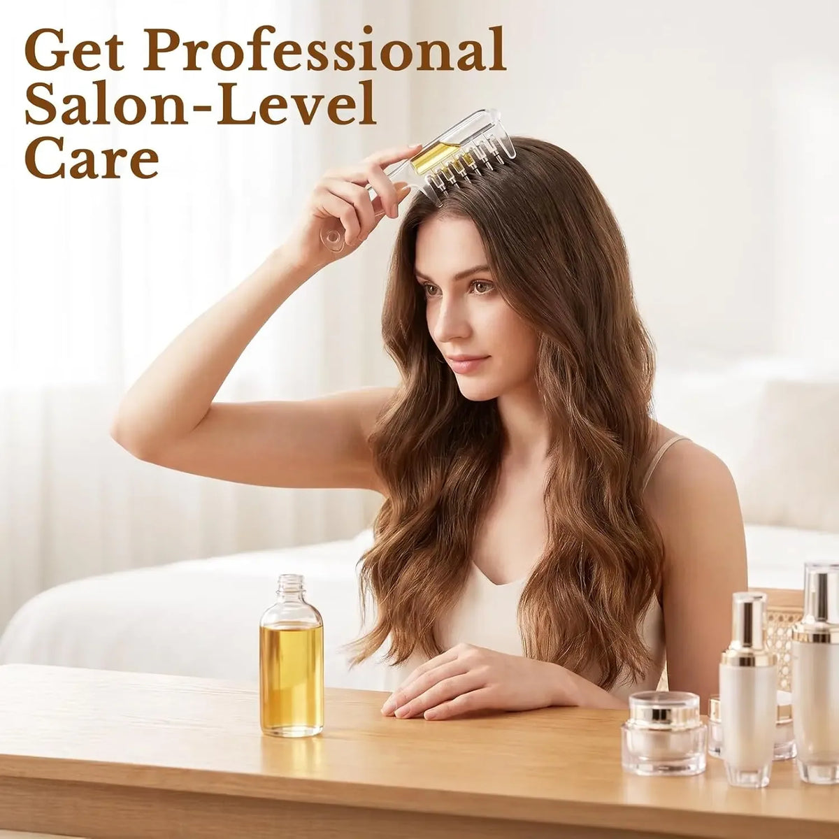 Scalp Oil Applicator Comb