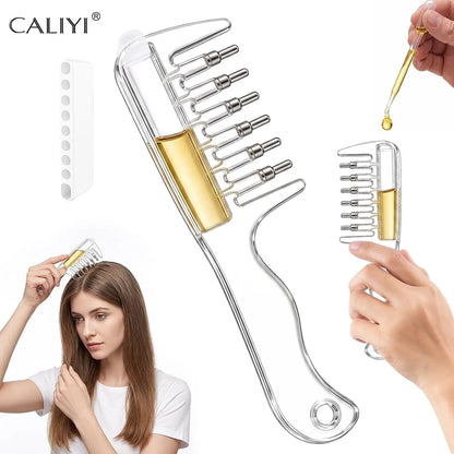 Scalp Oil Applicator Comb