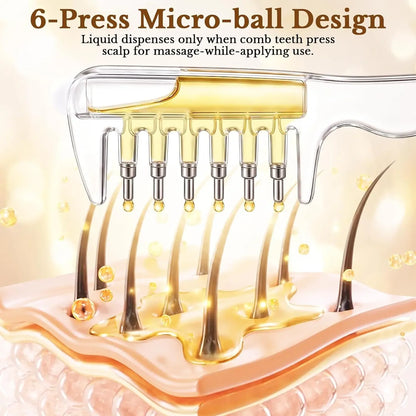 Scalp Oil Applicator Comb